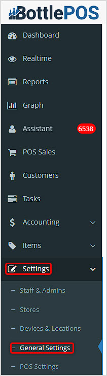 General Settings